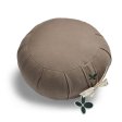Kapok zafu rund meditationskudde - Cool Grey