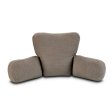 Kapok barnvagn kudde, Dusted Brown